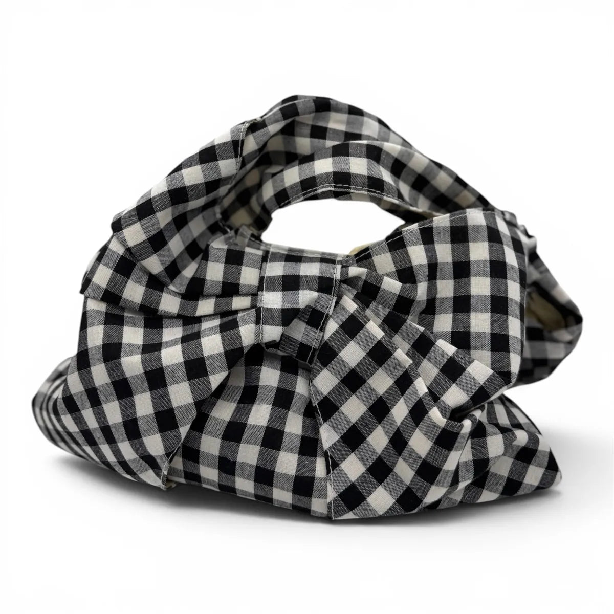Gingham Bow Bag