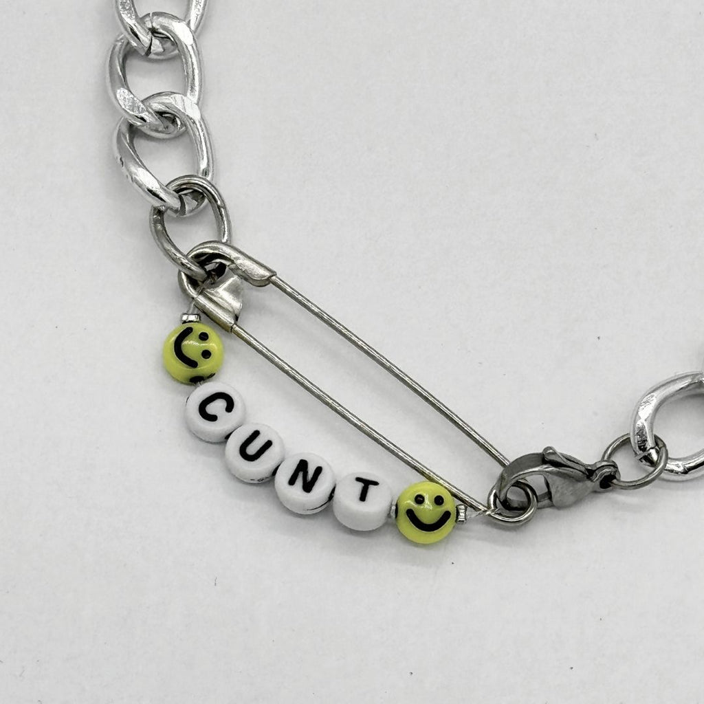 Smiley C%nt Necklace
