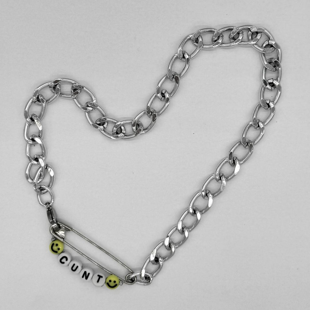 Smiley C%nt Necklace