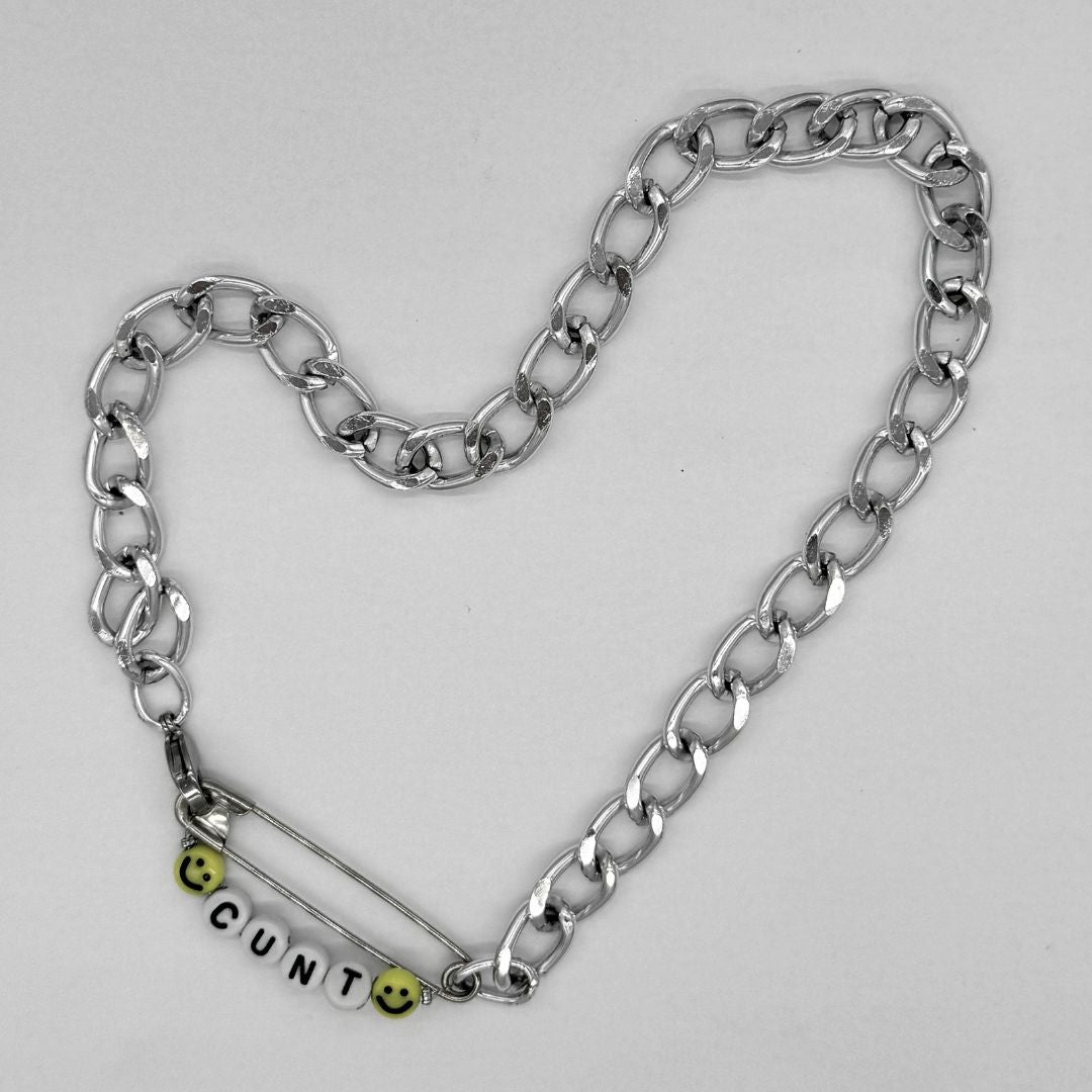 Smiley C%nt Necklace