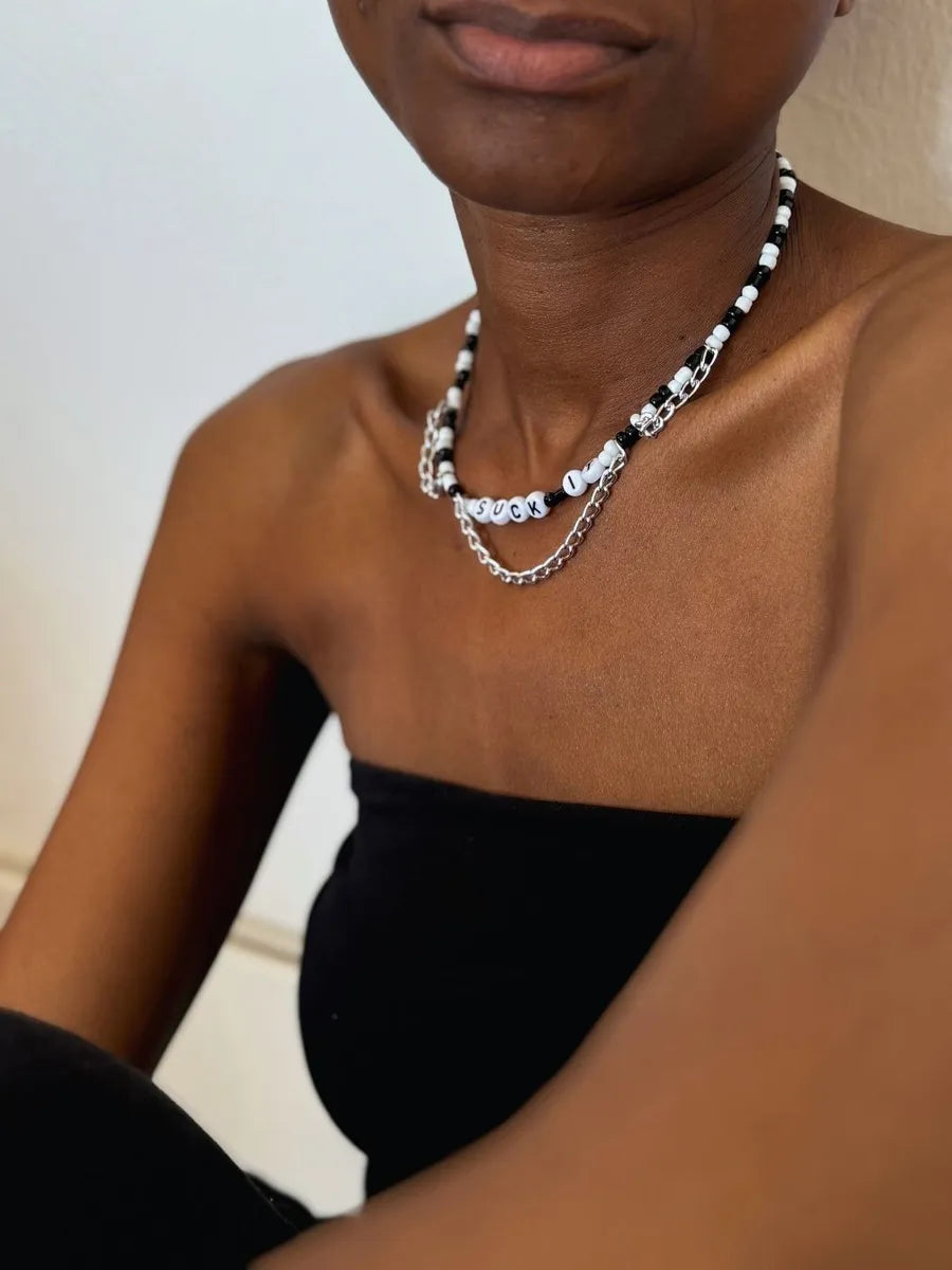 Suck It Necklace