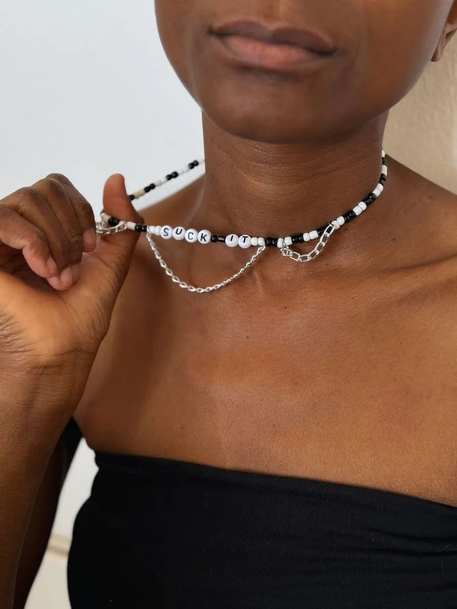 Suck It Necklace